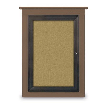 United Visual Products Sliding Glass Enclosed Letterboard, 96"x3, UV9013ACS-WHITE-WHITE UV9013ACS-WHITE-WHITE